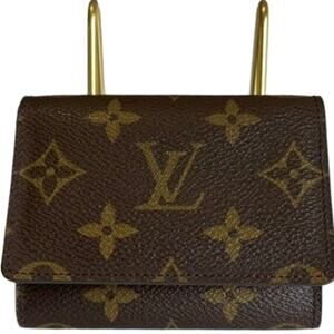 💎✨BEAUTIFUL✨💎Authentic Louis Vuitton Carte de Visite Brown Cardholder